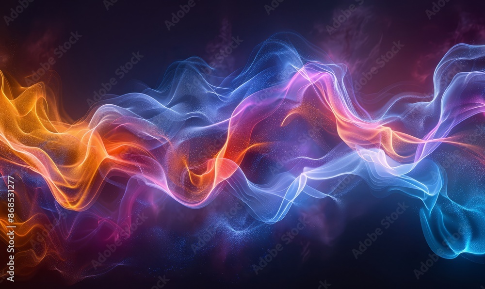 Abstract electric waves Abstract electric waves