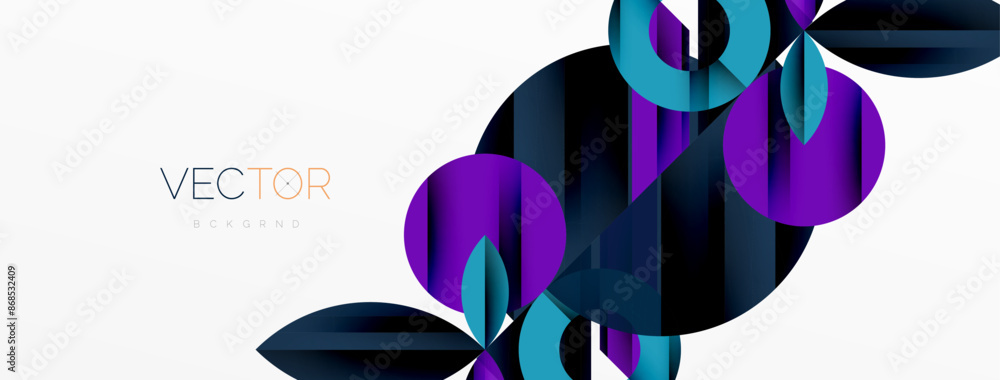 Circle, square, triangle shapes geometric minimal background Circle, square, triangle shapes geometric minimal background
