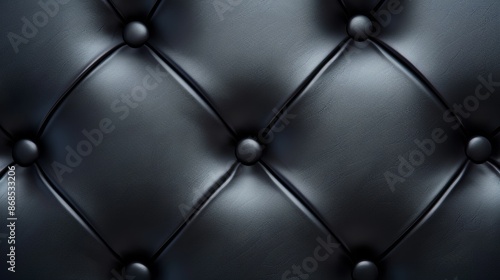 Black leather pattern, background