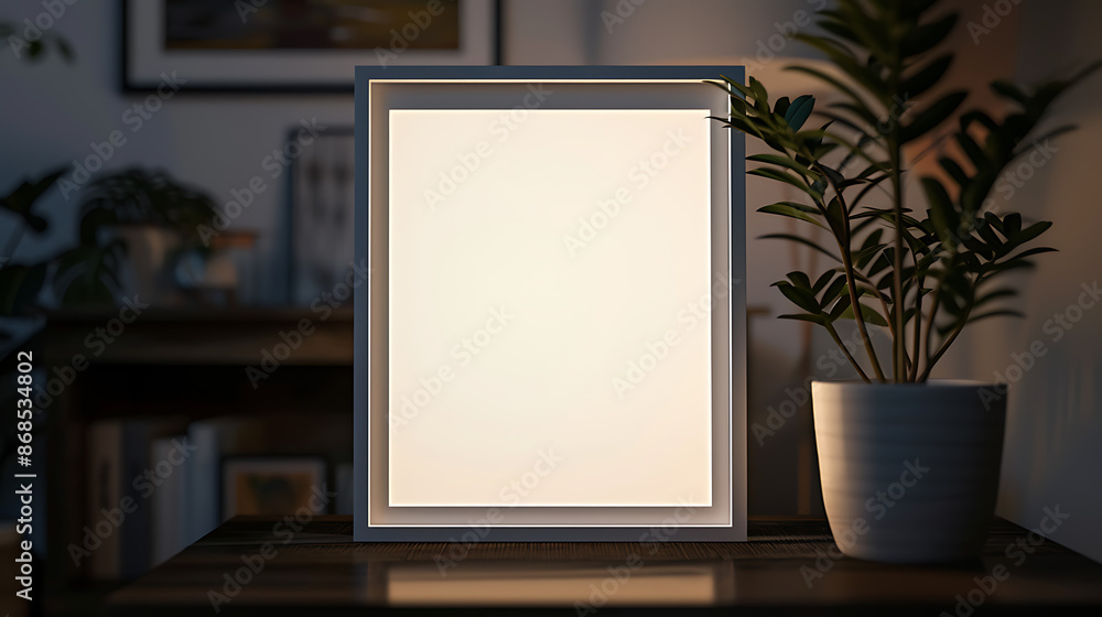 White photo frame mockup Resources for creating a variety of graphic works White photo frame mockup Resources for creating a variety of graphic works