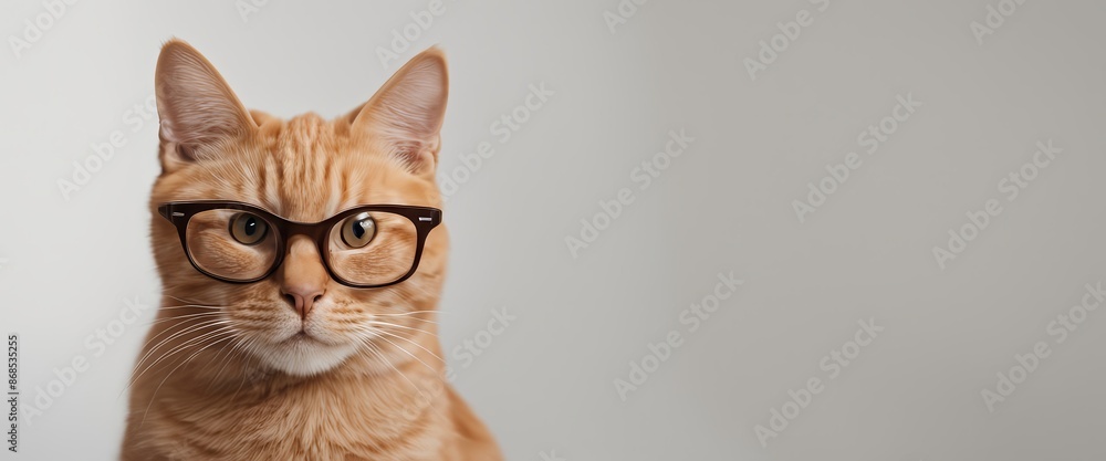 The orange cat is really cute. The orange cat is really cute.