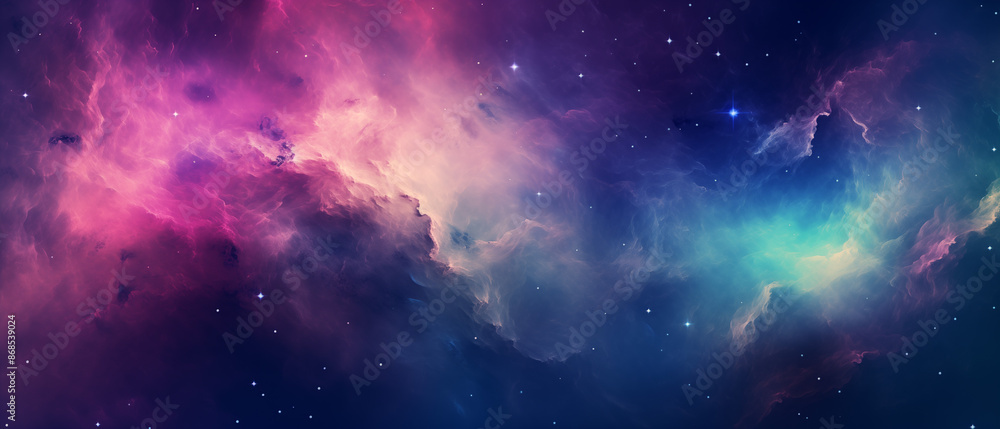 Fototapeta premium Stunning Interstellar Nebula