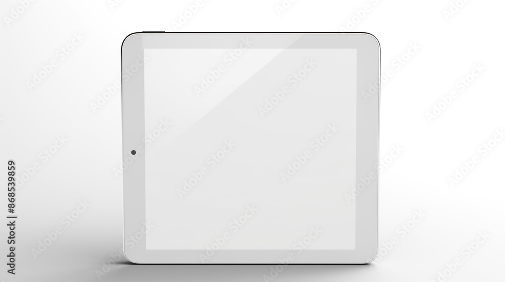 Isolated tablet screen with background Isolated tablet screen with background