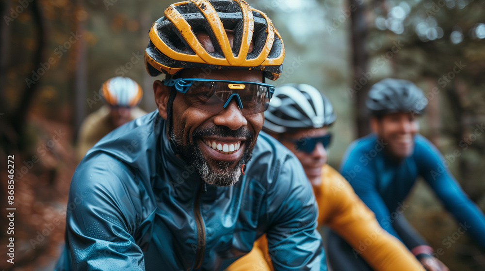 portrait of a person wearing cycling helmet portrait of a person wearing cycling helmet