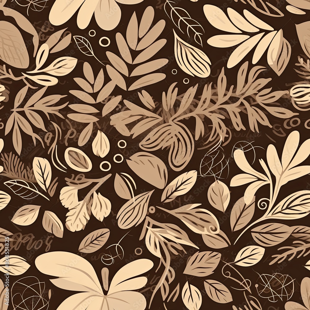 abstract seamless floral pattern abstract seamless floral pattern