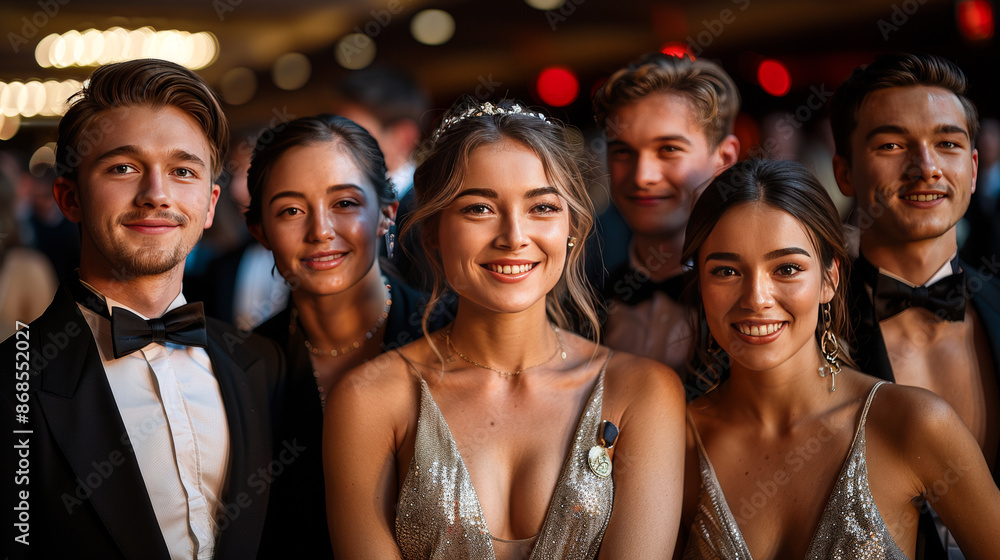 Obraz premium Young Fantasy Party