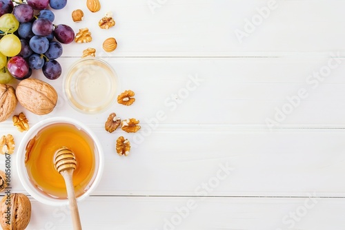 Delicious Breakfast on White Table With Copy Space © EroStock