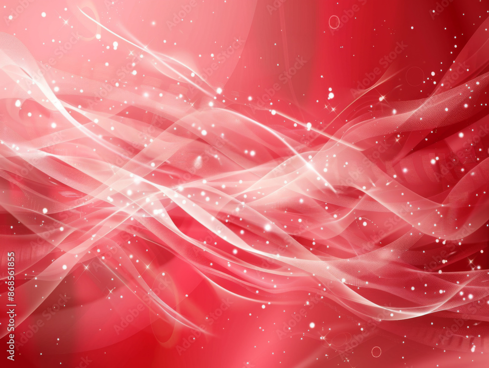 Obraz premium Abstract Red Background, Generative AI Illustration