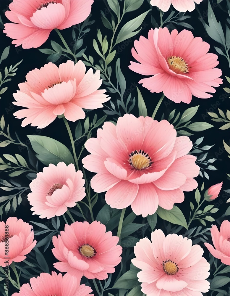 seamless floral pattern seamless floral pattern