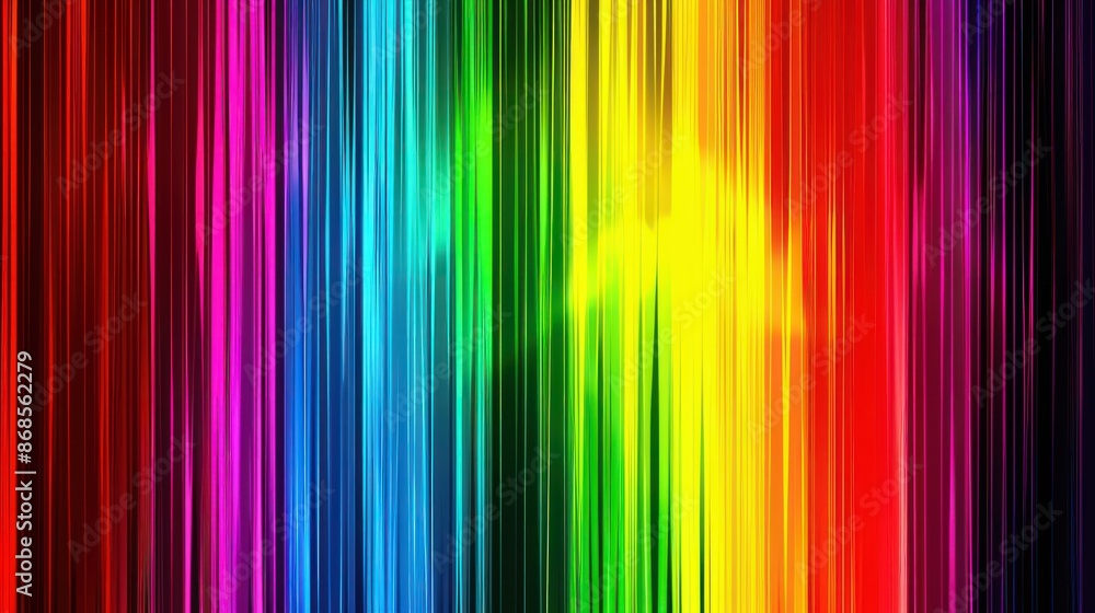 Abstract Rainbow Lines Pattern Abstract Rainbow Lines Pattern