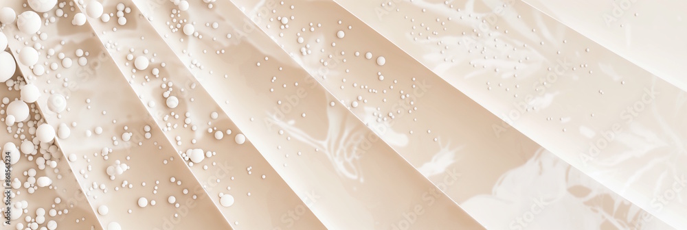 Beige abstract background with bubbles, concept of simplicity and elegance Beige abstract background with bubbles, concept of simplicity and elegance