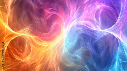 Wallpaper Mural Abstract Swirling Colors Torontodigital.ca