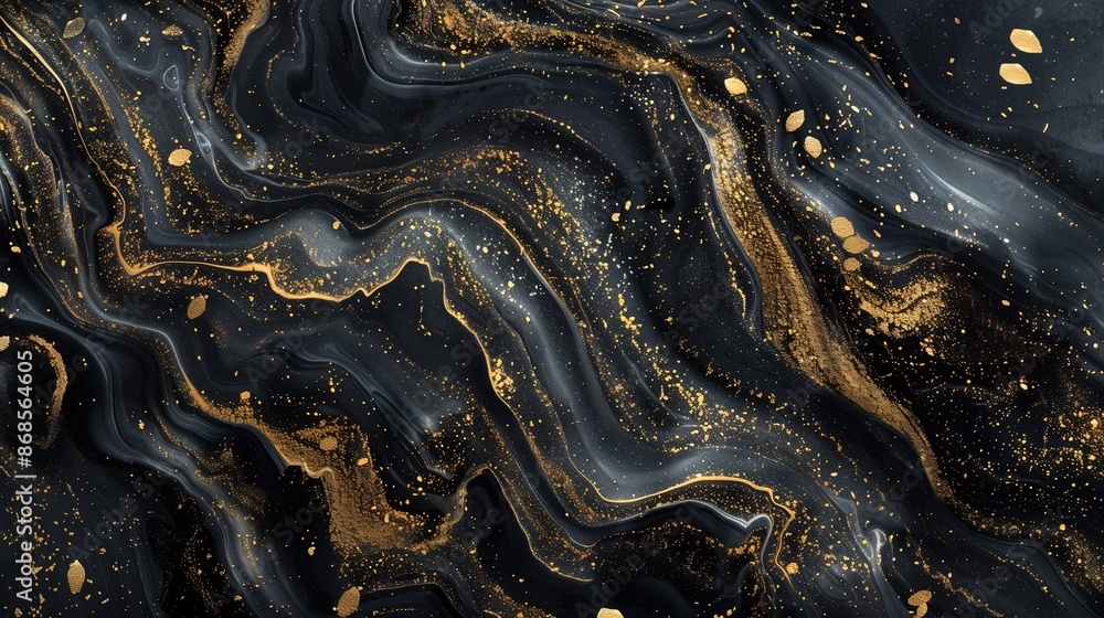 black marble texture with golden accent background black marble texture with golden accent background