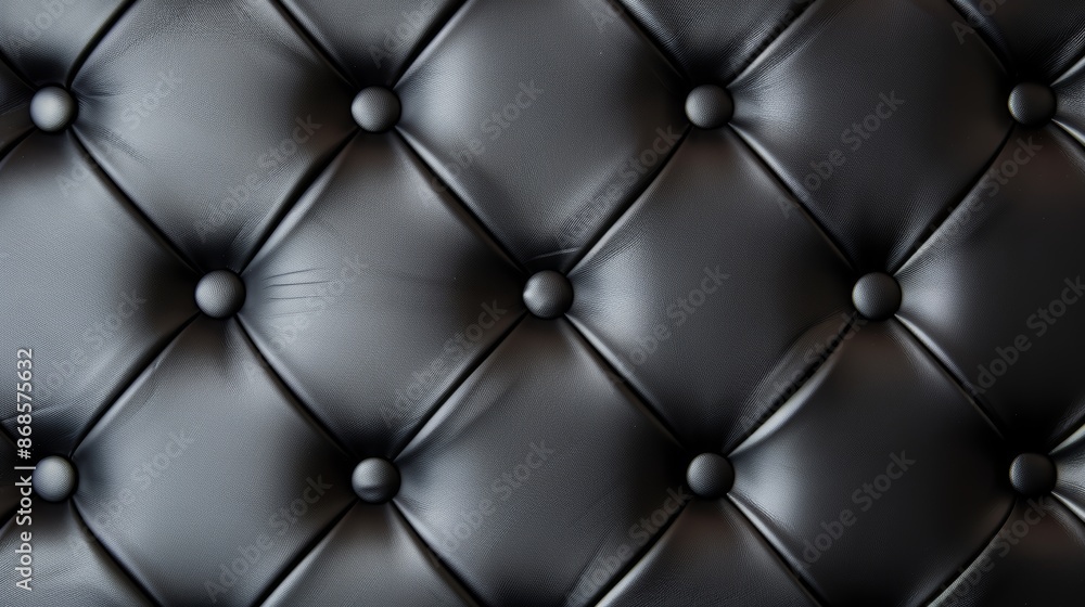 Luxurious black leather background, intricate pattern, sleek and polished Luxurious black leather background, intricate pattern, sleek and polished