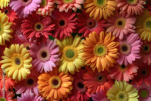 A close-up shot of a vibrant flower arrangement, perfect for decorating or as a symbol of celebration
