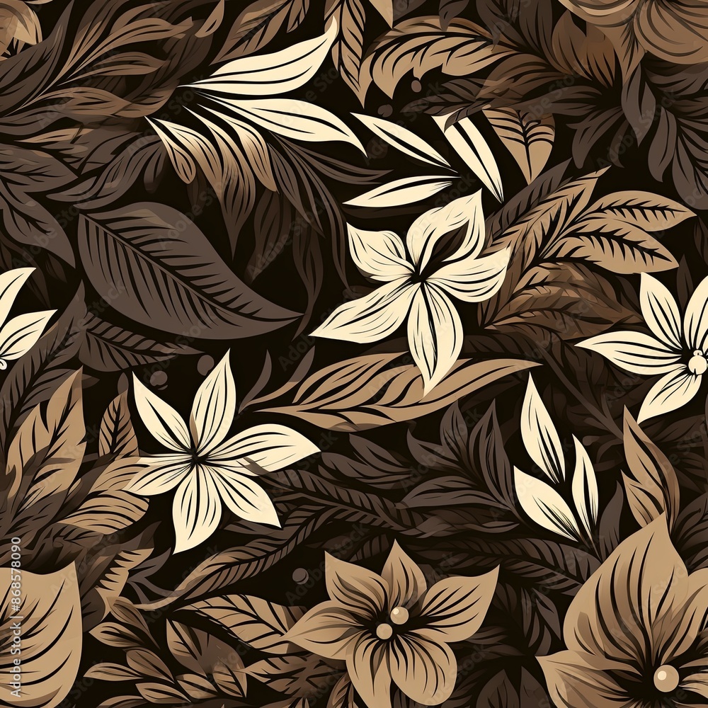 abstract seamless floral pattern abstract seamless floral pattern