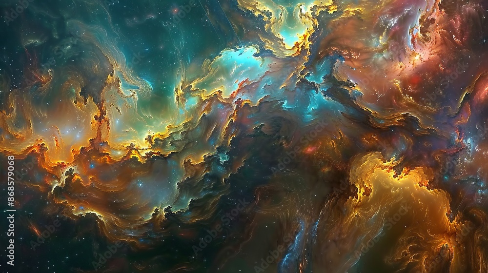Deep Space Exploration Concept - Nebula and Galactic Stars in Cosmic Infinity, Astronomical Discovery and Universe Exploration Background Deep Space Exploration Concept - Nebula and Galactic Stars in Cosmic Infinity, Astronomical Discovery and Universe Exploration Background