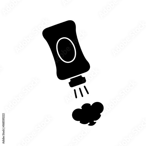 baby powder icon vector design template in white background, eps vector illustration