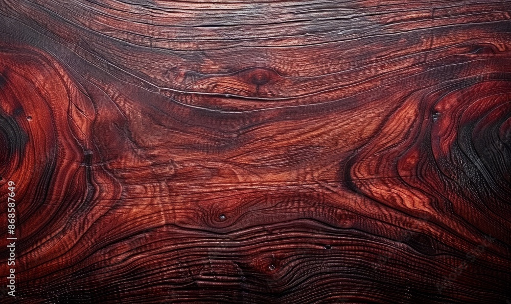 Dark cherry wood surface with polish Dark cherry wood surface with polish
