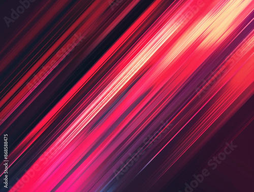 Abstract Striped Background, Generative AI Illustration