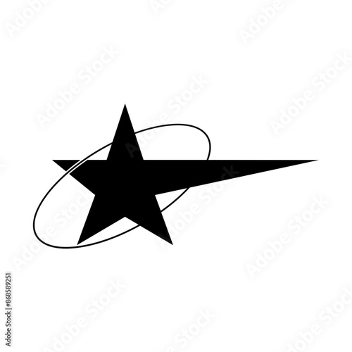 Retro Y2K futuristic elements, abstract graphic geometric symbols and objects. Elements for posters, banners, stickers, logo,