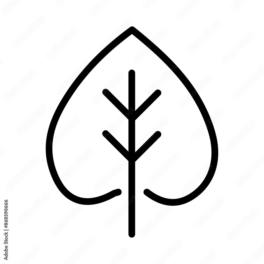 leaf icon - botany, herbal, ecology, bio, organic, vegetarian, eco, fresh, nature outline pictogram for flora leaf icon - botany, herbal, ecology, bio, organic, vegetarian, eco, fresh, nature outline pictogram for flora