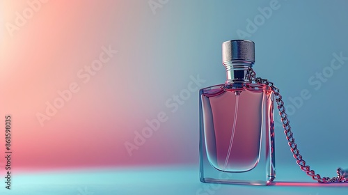 "Perfume bottles elegantly arranged on a gradient background with different colors, providing a stylish and colorful canvas to highlight the beauty and variety of exquisite fragrances."   © Ya Ali Madad 
