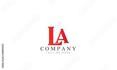 Free Download LA logo, Branding logo, clothing logo, letter logo - GFXLoad