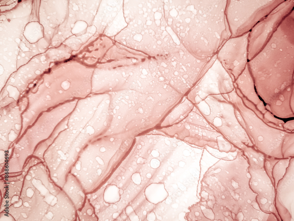 Fototapeta premium Sketch Water Color. Romance Color Can Splash. Pastel Watercolor Flowing. Pale Mineral Stone Texture. Pale Abstract Background Wawe. Marble Ink Patterns.