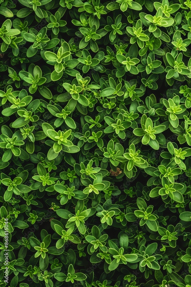 Thyme texture background, thymus leaf banner, Thymus vulgaris pattern, fresh herbal leaves banner Thyme texture background, thymus leaf banner, Thymus vulgaris pattern, fresh herbal leaves banner