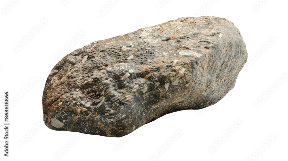 Natural, Unpolished Rock with Varied Texture and Earthy Colors Natural, Unpolished Rock with Varied Texture and Earthy Colors