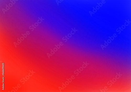 The red and blue gradient abstract background creates a feeling of conflict. Can be used to design media related to debates, elections, and competitions.