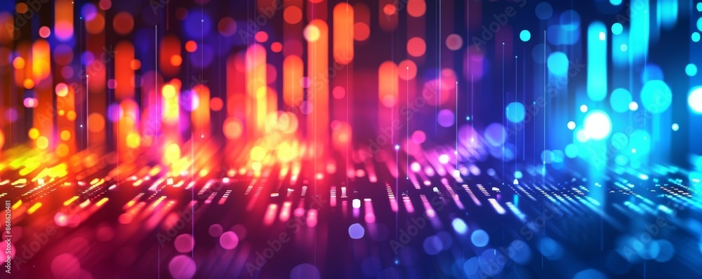 Abstract Digital Background with Vibrant Colors Abstract Digital Background with Vibrant Colors
