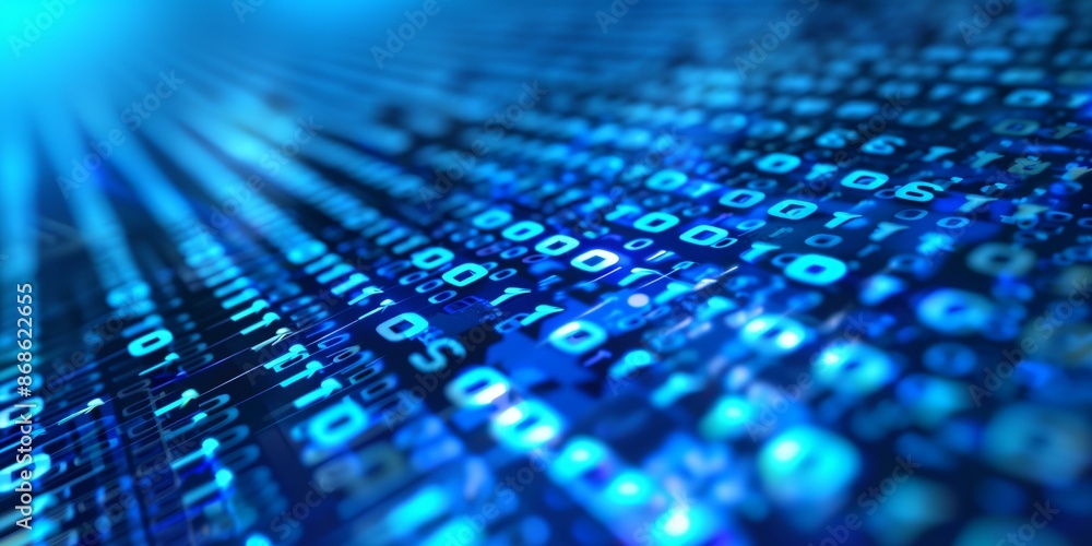 A blue background with a lot of numbers and dots. The numbers are in different sizes and are scattered all over the background. The image gives off a feeling of complexity and confusion A blue background with a lot of numbers and dots. The numbers are in different sizes and are scattered all over the background. The image gives off a feeling of complexity and confusion