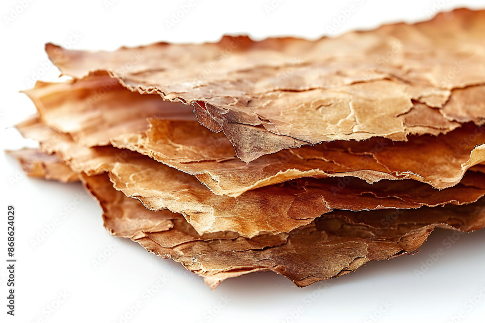 Ripped Paper Edges on White Background Ripped Paper Edges on White Background