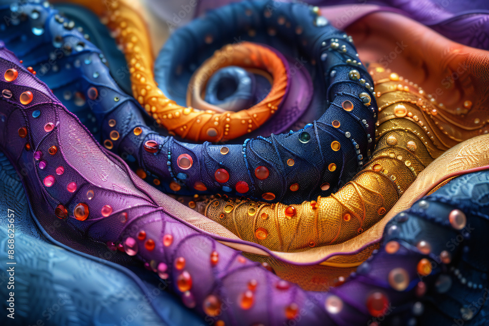 Fototapeta premium Luxury Fabric Texture Background