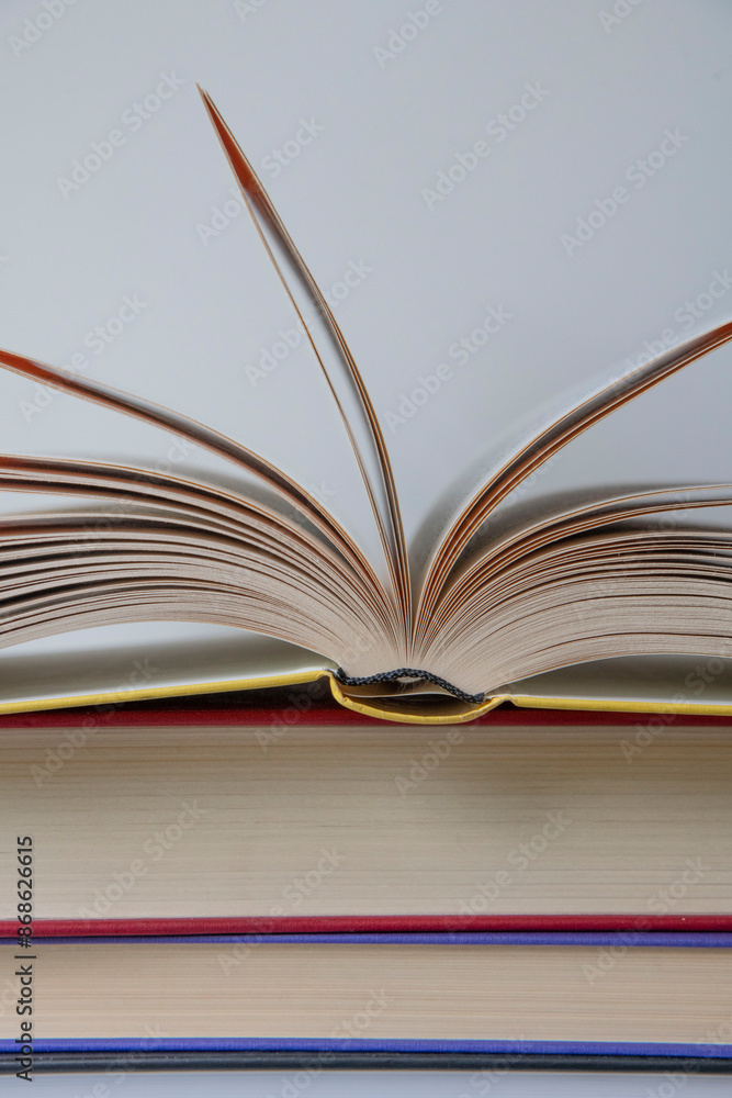 Fototapeta premium open book on a table