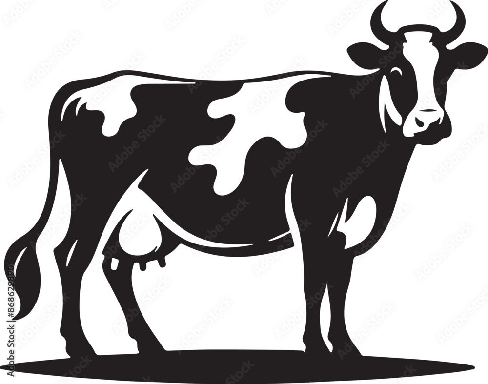 cow vector art illustration. eps cow vector art illustration. eps