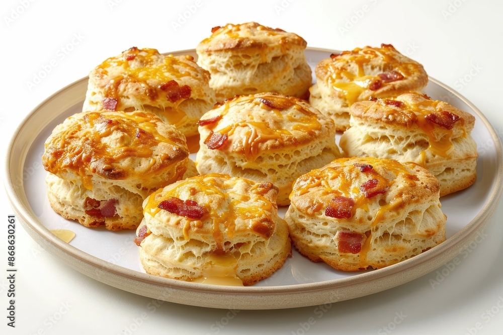 Bacon and Cheddar Biscuits - A Culinary Work of Art Bacon and Cheddar Biscuits - A Culinary Work of Art