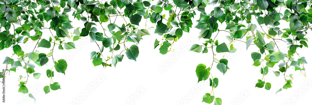 Green Leaf Vines Hanging Illustration Green Leaf Vines Hanging Illustration