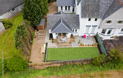 Wallpaper Mural Luxury new housing development in rural area of Renfrewshire in Scotland Torontodigital.ca