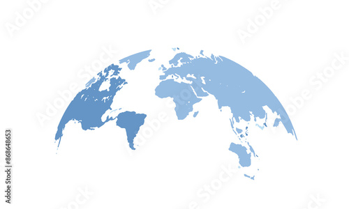 world map isolated modern colorful style. for website layouts, background, education, precise, customizable, Travel worldwide, map silhouette backdrop, earth geography, political, reports. 