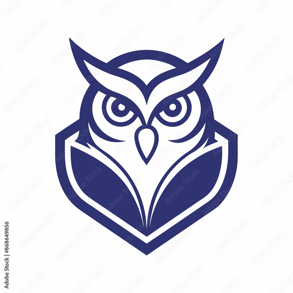Owl book logo design line art vector icon line art illustration. Owl book logo design line art vector icon line art illustration.