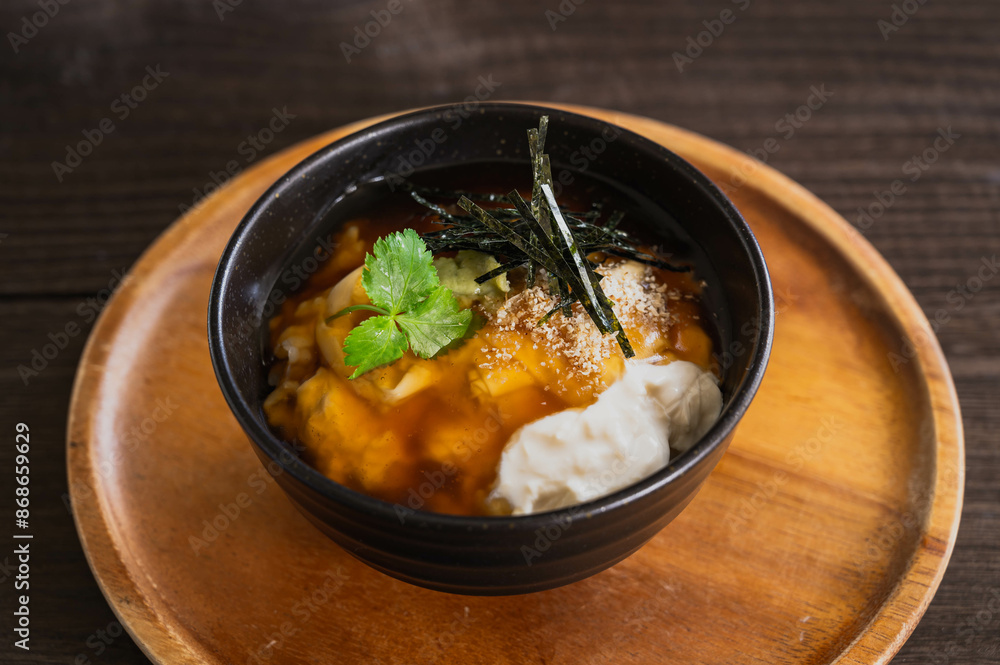 あんかけ湯葉丼