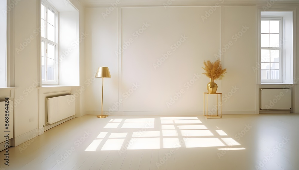 Photo interior modern design room 3d illustration Photo interior modern design room 3d illustration
