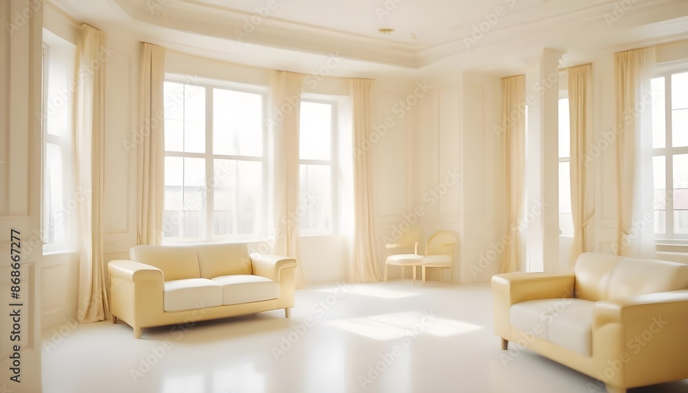 Photo interior modern design room 3d illustration Photo interior modern design room 3d illustration