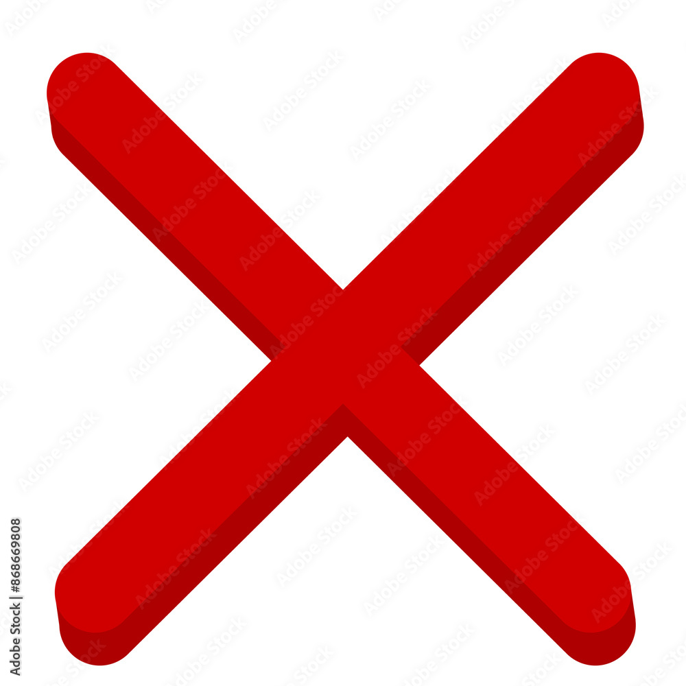 Obraz premium Cross, 3d cross sign, cross mark icon, red cross, icon, symbol, red cross mark, cross illustration, cross png
