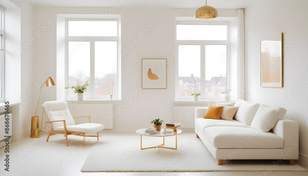 Photo interior modern design room 3d illustration Photo interior modern design room 3d illustration