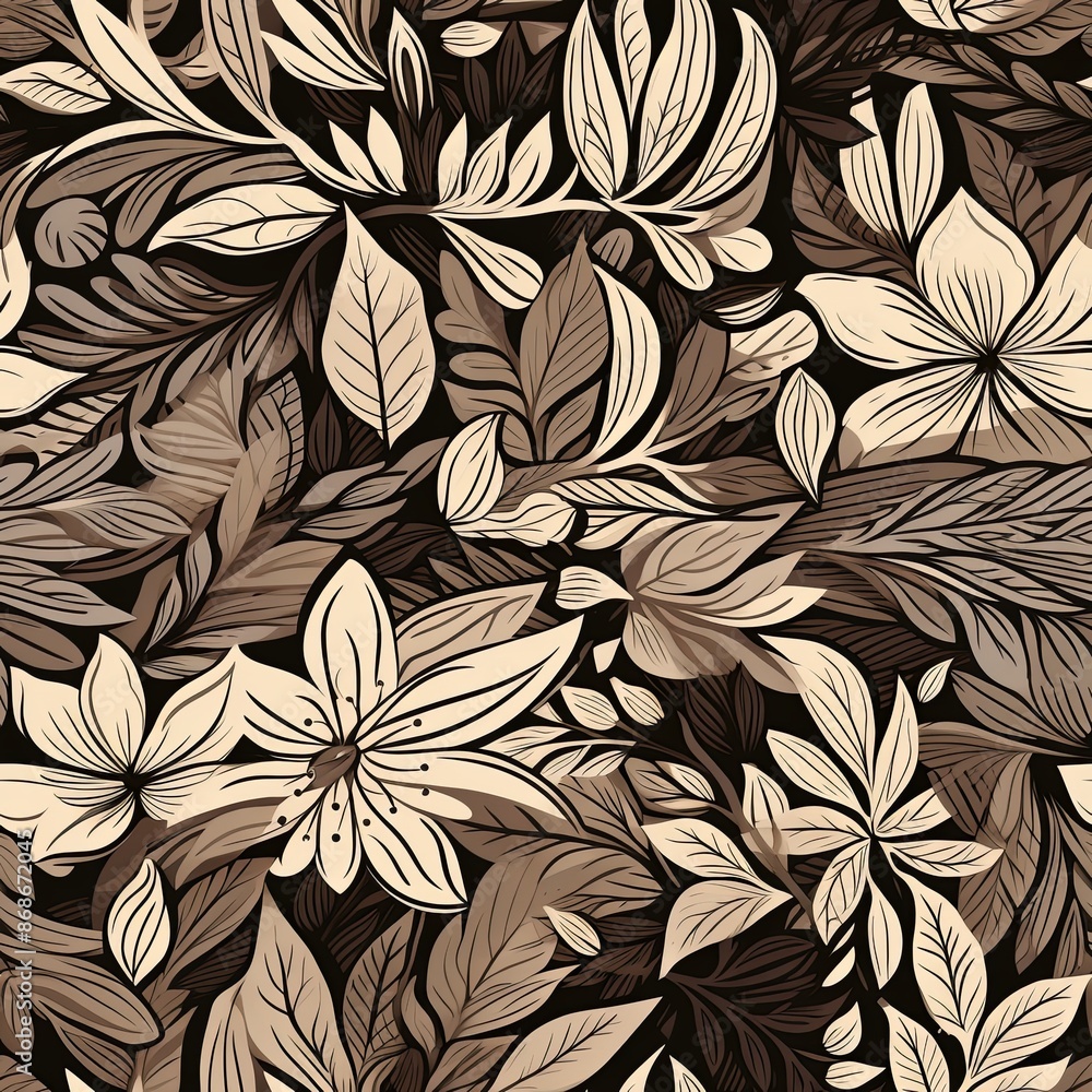 abstract seamless floral pattern abstract seamless floral pattern