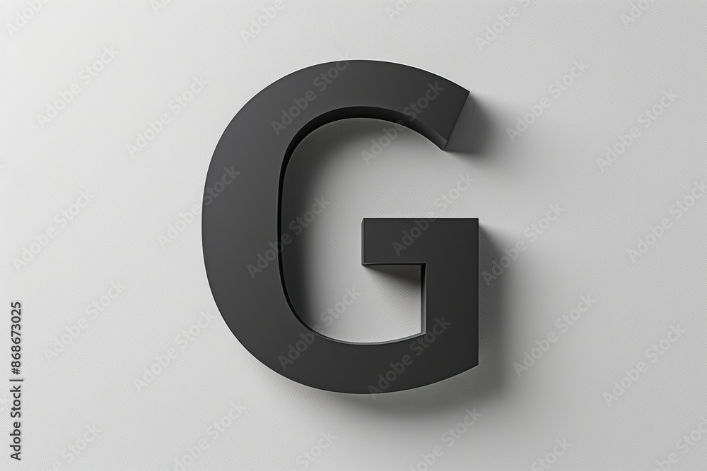 A minimalist illustration of the letter G in a sleek monochrome style perfect for modern and minimalist design projects. A minimalist illustration of the letter G in a sleek monochrome style perfect for modern and minimalist design projects.